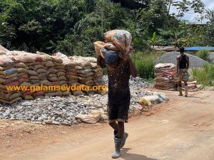 "I came here (Tarkwa) with my junior brother". "We are from Wa"