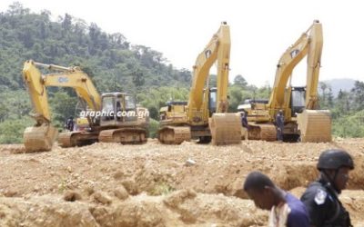 Infographic: Excavators seized or destroyed between 2018-2024