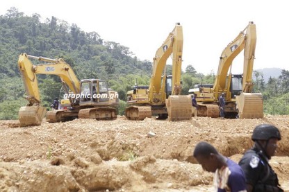 Infographic: Excavators seized or destroyed between 2018-2024